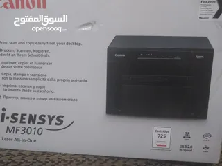  1 طابعه كانون MF3010