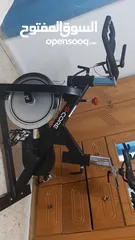  1 دارجه تمارين ثابته (spinning bike)مخصصة للتمارين الرياضية المنزلية. شبه جديده ونظيفة..