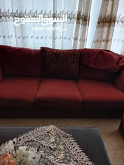  2 كنب وطاولة