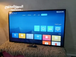  2 شاشة ناشونال سونيك حجم 50 انش فل سمارت  4k (( ضد الكسرررر )) اندرويد اخر اصدار 14 وريموت أوامر صوتية