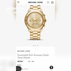  2 ساعة مايكل كورس Michael kors جديدة