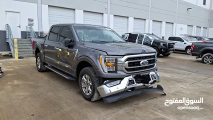  7 فورد F150 فورويل حادث بسيط موديل 2021 في الشحن مواصفات