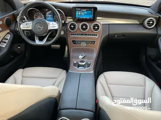  14 Mercedes C300_American_2019_Excellent_Condition _Full option
