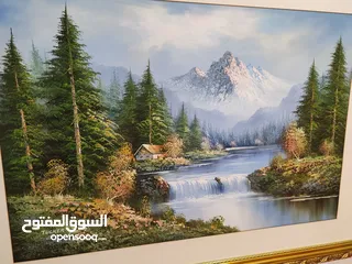  3 لوحة فنية رسم يد