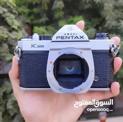  5 PENTAX K1000 WITH 50MM F2