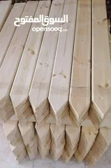  3 حربات خشب سويد سويدي للديكور ورفع الأسوار  وعمل أبواب سحاب للكراجات والحدائق وحول قرميد اشجار الزينة
