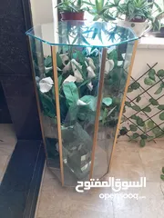  1 اثنين طاولة زجاج للبيع