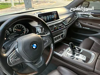  13 بي ام دبليو 750LI ابيض 2016 خليجي BMW 750LI White GCC 2016