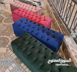  1 بفة صندوق تخزين بفتح وبتسكر خشب تايلاندي ثقيل فقط