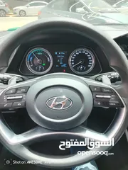  6 هونداي سوناتا 2021 وارد كوريا 7جيد مجمرك أو بدون جمرك للإعفاءات الجمركية من المستورد مباشره