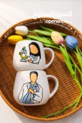  2 مجات مرسومة يدوياً