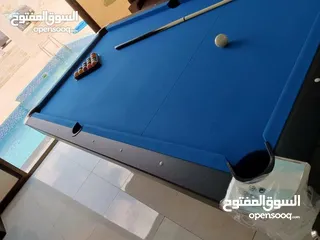  4 بلياردو خشب 8 قدم اصلي