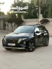  8 توسان هايبرد2023 دفع رباعي4 \4 بانوراما فتحه تقف فل الفل اضافات(  hybrid plug-in N-Line )