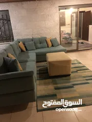  3 طقم كورنر من طبوش وسجادة صوف يدوي من ايكيا