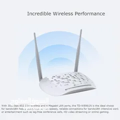  10 TP-Link 300 Mbps Wireless N ADSL2+ Modem Router راوتر تي بي لينك جديد