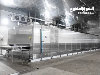  9 غرف تبريد و تجميد مستودعات تبريد ثلاجات مولات و سوبر شيلارات تكييف مركزي انفاق تجميد مصاعد صناعية