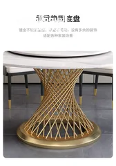  9 High-end dining table and chairs