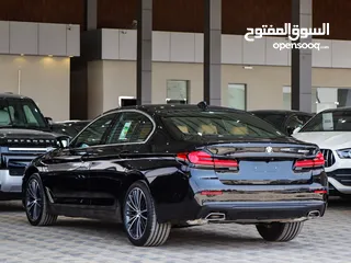  4 BMW 520 i 2023 الناغي اسود