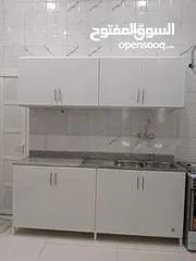  1 aluminium kitchen cabinet new make and sale  خزانة مطبخ ألمنيوم جديدة الصنع والبيع