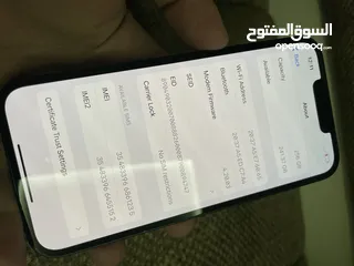  14 IPHONE 13 (128-256 gb) 82% - 94%                      أيفون 13 بطاريات عالية بحالة الوكالة