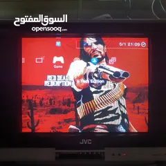  1 jvc tv 21inch شاشه ياباني