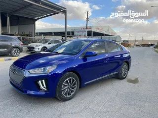  9 هيونداي ايونك الكتريك عداد قليل / بطارية كبيرة /فحص اتوسكور B/ كاش وبالاقساط