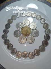  2 عملات فضه LIBERTY