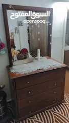  1 غرفه نوم شبابيه تختين وكومدينا وتواليت تفصيل للبيع