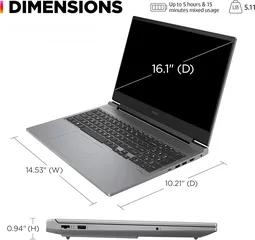  8 HP OMEN 16 inch Laptop