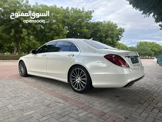  7 S400 L مرسيدس بنز 2015 ابيض