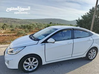  2 هيونداي اكسنت موديل 2014..فل اضافات
