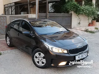  6 كيا سيراتو موديل 2018 وفل اتوماتيك شاشه وكاميرا بني مميز كاش او اقساط