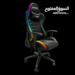  2 كرسي جيمنغ مضيئ  Dragon war Gaming Chair RGB