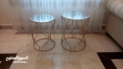 4 طاولات لونن دهبي