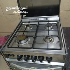  2 غاز يونيڤرسال 4 عيون نظيف يعمل عالكهرباء