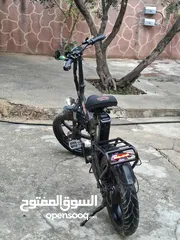  4 بسكليت كهربا عجل عريض نخب