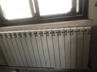  19 ماطور تدفئة مركزية مع خزان سولار مع الراديترات (المشعاعات)