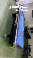  1 طاولة بلياردو برونزيك امريكي شبه جديدة بطولكرم