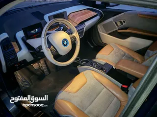  10 BMW i3 2014 فحص كامل تقطع بالشحنه الواحده 120 كم ممشى قليل 77الف كم