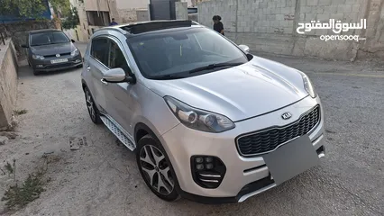  20 جيب سبورتاج جتي لاين موديل 2016_ماتور 2000ديزل فل فل اضافات مع فتحة سقف بنوراما فحص شركة صلاة النبي