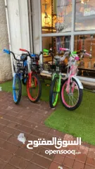  4 بسكليتات اطفال ثلاث احجام 16\18\20