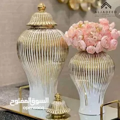  5 مزهرية وفازات بعدة موديلات