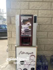  2 ماكينة مشروبات ساخنة مرتبة للناس المرتبة