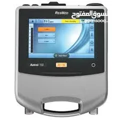  1 جهاز تنفس فينتليتر  Resmed astral 150 ventilator