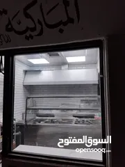  13 المباركيه للبيع مطعم مأكولات خفيفه مجهز بالكامل