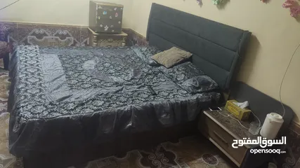  2 Turkish Bed With mattress and side table