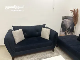  4 طقم كنب كونر غير مستخدم ابدا بحالة الجديد  بنفع كونر وبنفع طقم زي الصوره 7 مقاعد
