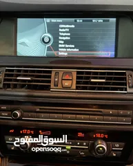  17 بي ام F10 دبل عداد فل رقم واحد سياره عيب واحد لا