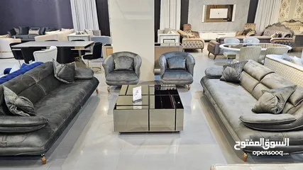  6 مفروشات أسطنبول - İSTANBUL FURNİTURE كنبات للصالات - غرف الجلوس / Sofa set