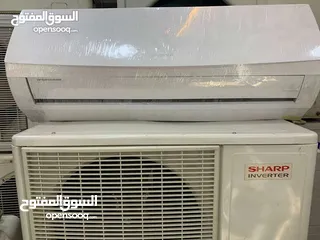  5 مكيفات  عادي (روتري) طن 1 طن 1.5 طن 2 طن مستعمل بحالة الوكاله  من كوخ الاسكيمو للتكييف والتبريد